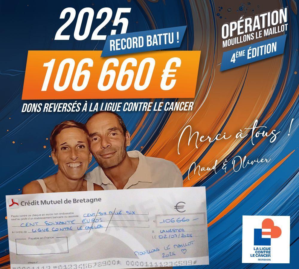 Vignette de la remise du chèque 4e édition 2025